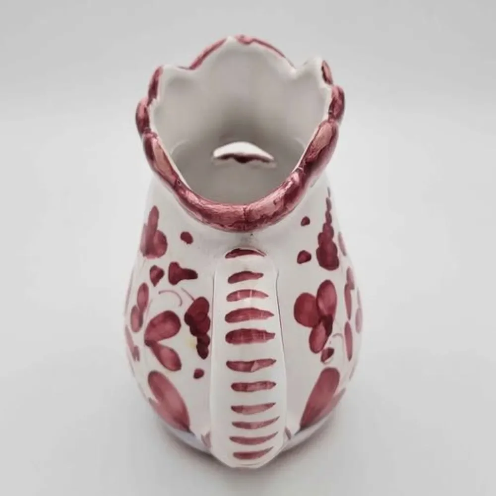 Italian Pottery Chicken Creamer